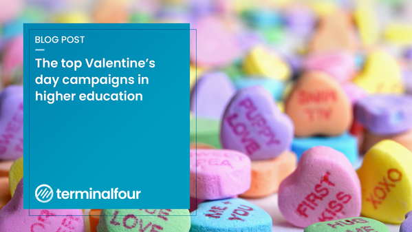 We look at some of the best Valentine's Day campaigns in Universities and Colleges